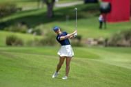 Hull at the HSBC Women's World Championship 2025 (via Getty)